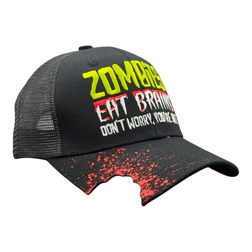 Cappello zombies eat brains - eat,