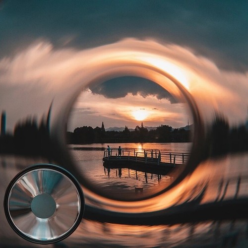 Filtro obiettivo prism halo - filtro, fx